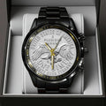 America250 Black Stainless Steel Watch – TANTN21685