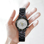 America250 Black Stainless Steel Watch – TANTN21685