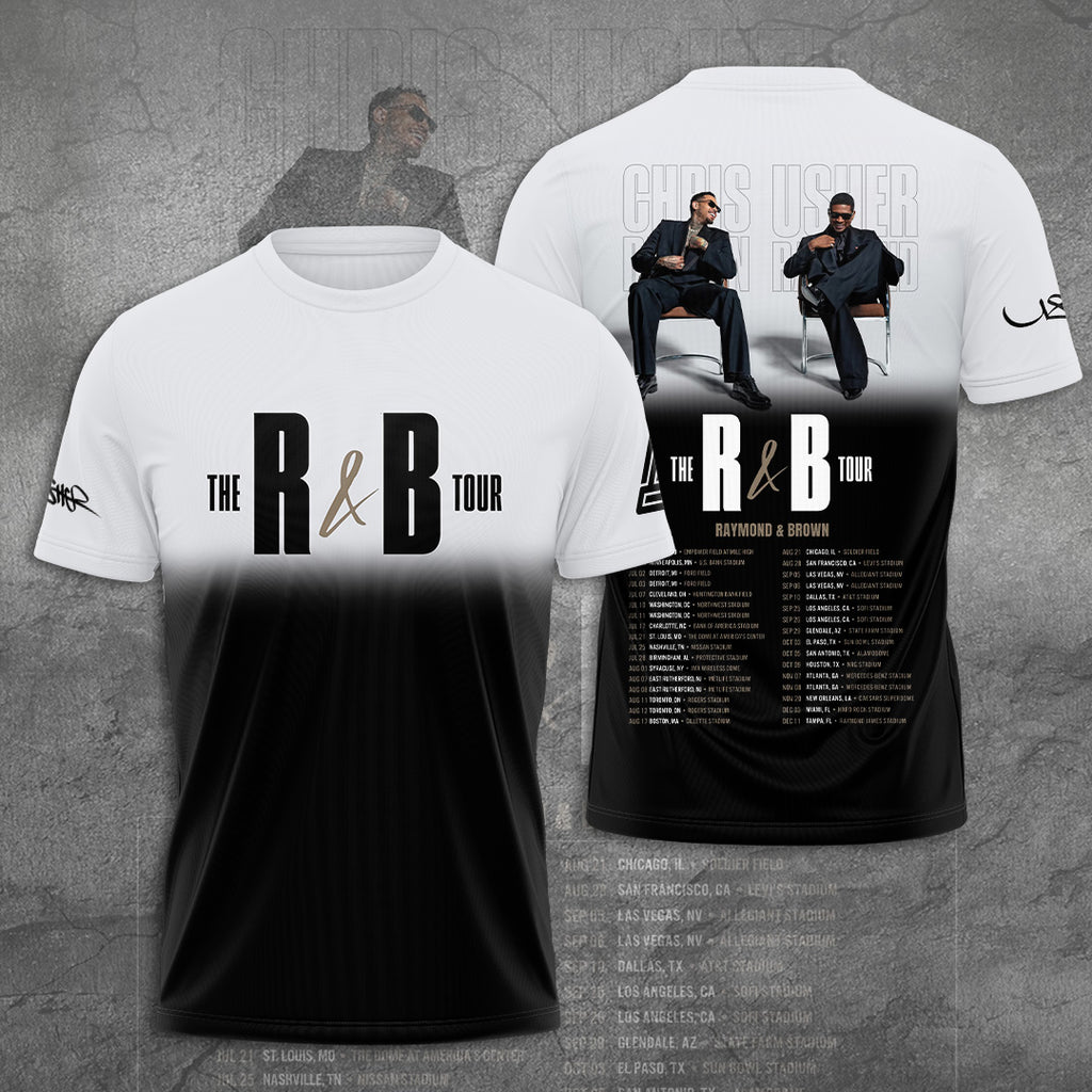 Usher & Chris Brown: THE R&B TOUR 2026 3D Apparel – GNE6193