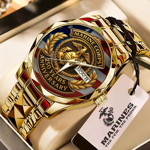 US Marine Corps Alloy Luxury Quartz Watch – TMTHU 190