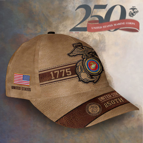 US Marine Corps 250th Anniversary Classic Cap – TMTHU730