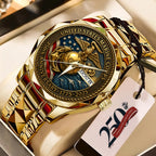 US Marine Corps 250th Anniversary 2025 Alloy Luxury Quartz Watch – TMTHU579
