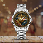 US Marine Corps 250th Anniversary 2025 Alloy Luxury Quartz Watch – TMTHU579