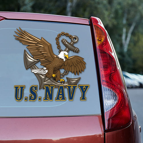 US Navy Car Sticker – TMTHU735