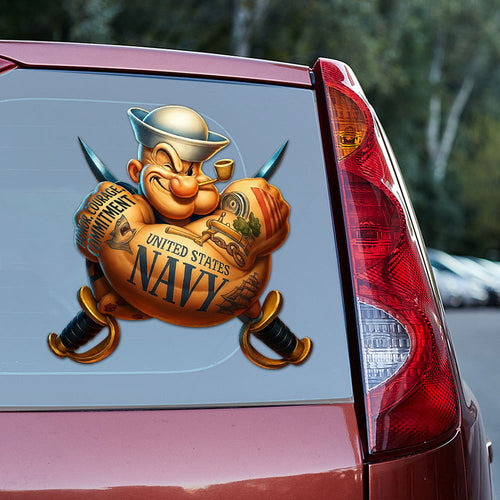 US Navy Car Sticker – TMTHU769