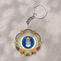 US Air Force Custom Shape 1-sided Keychain – HOATT12509.1