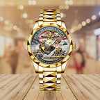 US Marine Corps Alloy Luxury Quartz Watch – MAITM 12110