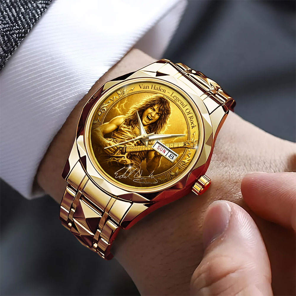 Van Halen Alloy Luxury Quartz Watch – MAITM14691
