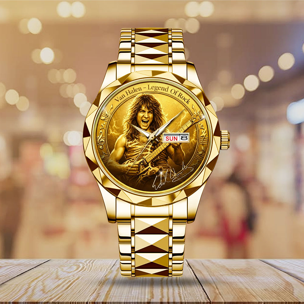 Van Halen Alloy Luxury Quartz Watch – MAITM14691
