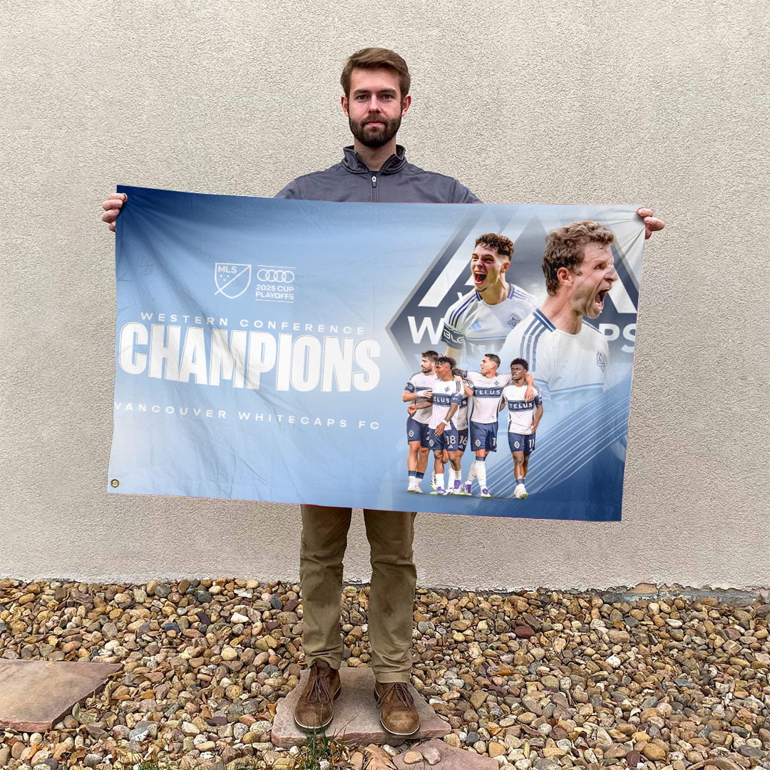 Vancouver Whitecaps FC 3D Double-side House Flag – TANTN19060