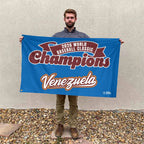 Venezuela 2026 World Baseball Classic Champions 3D Double-side House Flag – TANTN21748