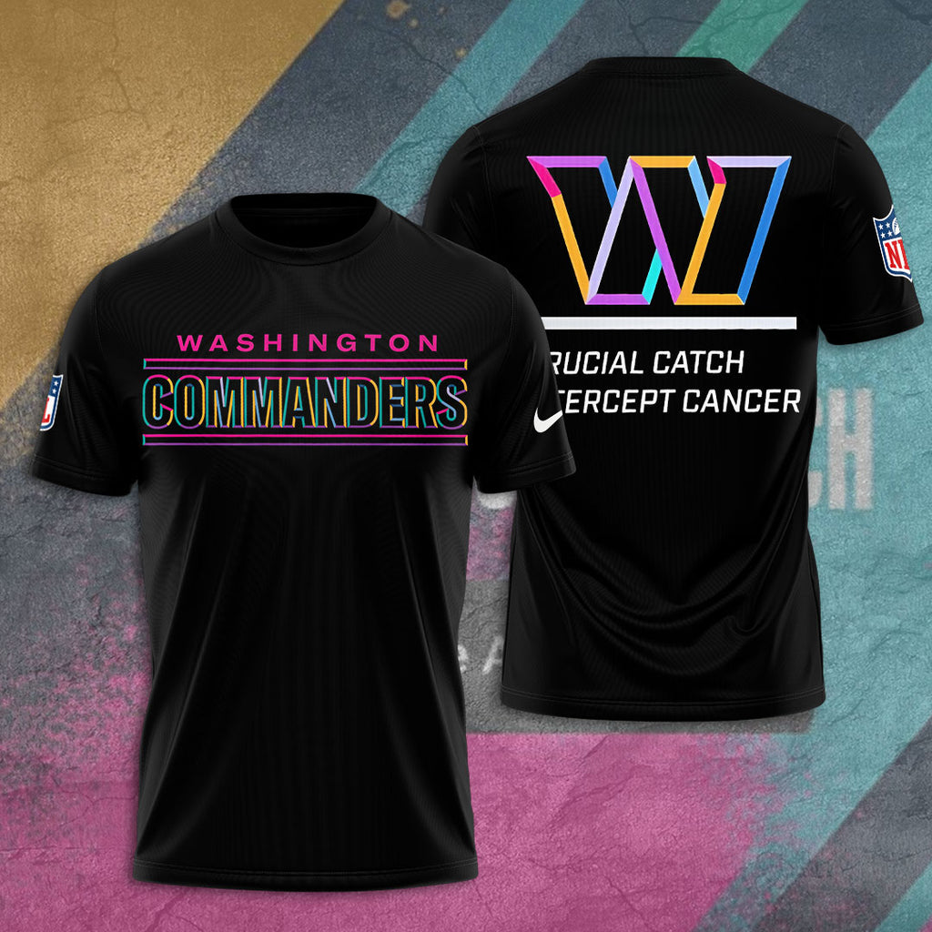 Washington Commanders Crucial Catch 2025 3D Apparel – TANTN15560
