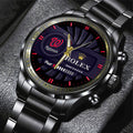 Washington Nationals Black Stainless Steel Watch – MAITM13452