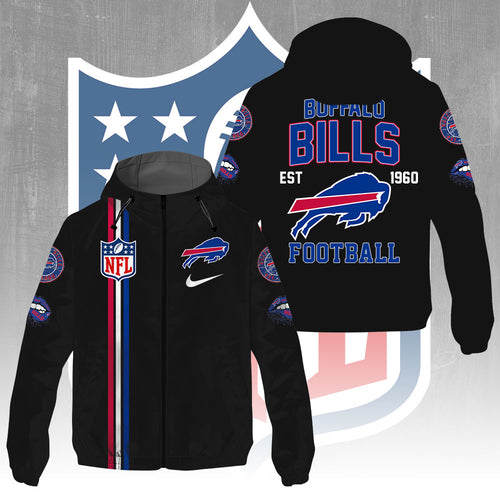 Buffalo Bills 3D Windbreaker Jacket – GNE4281