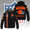 Cleveland Browns 3D Windbreaker Jacket – GNE4285