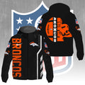 Denver Broncos 3D Windbreaker Jacket – GNE4355