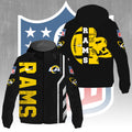 Los Angeles Rams 3D Windbreaker Jacket – GNE4360