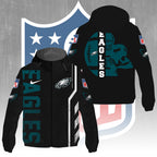 Philadelphia Eagles 3D Windbreaker Jacket – GNE4368