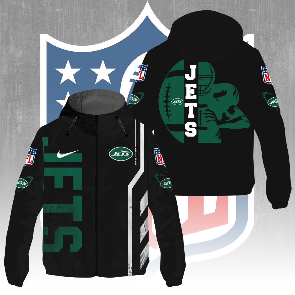 New York Jets 3D Windbreaker Jacket – GNE4373