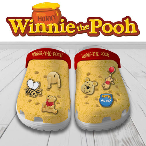 Winnie-the-Pooh 100th Anniversary 2026 Custom Clogs – TMTHU5152