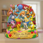 Winnie-the-Pooh 100th Anniversary 2026 Custom Shape Acrylic Plaque – TMTHU6727