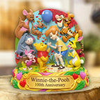 Winnie-the-Pooh 100th Anniversary 2026 Custom Shape Acrylic Plaque – TMTHU6727