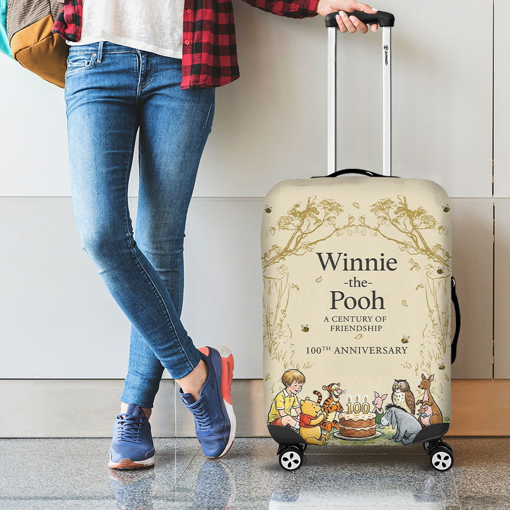 Winnie-the-Pooh 100th Anniversary 2026 Luggage Cover – TMTHU5013