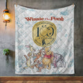 Winnie-the-Pooh 100th Anniversary 2026 Quilt Blanket – TMTHU6151