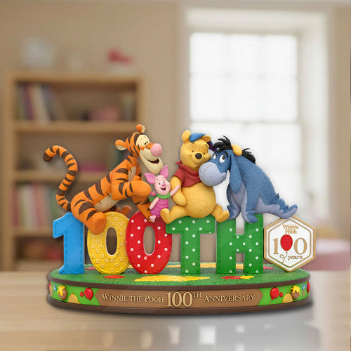 Winnie-the-Pooh 100th Anniversary Custom Shape Acrylic Plaque – TMTHU4975