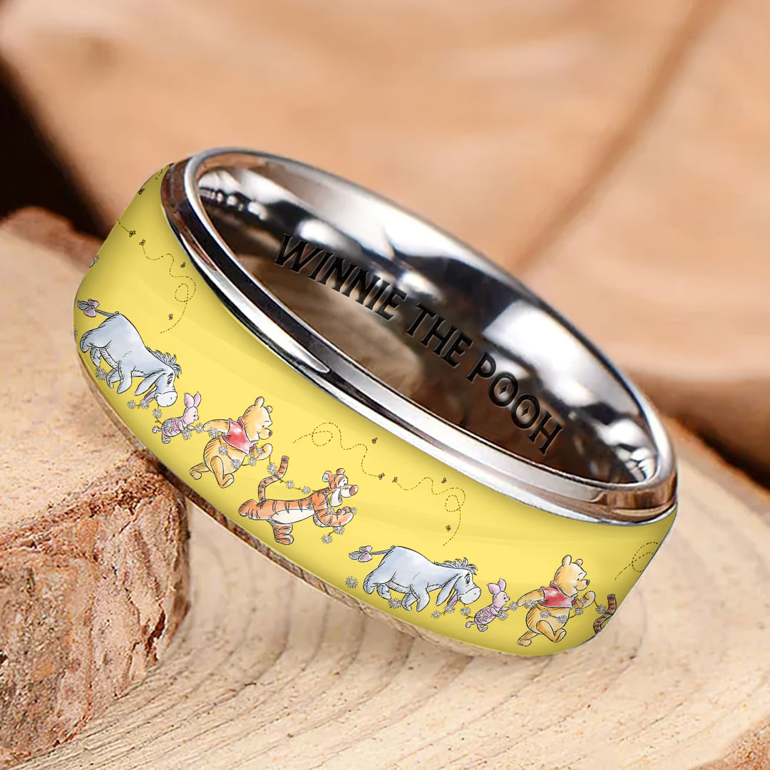 Winnie-the-Pooh 100th Anniversary Custom Alloy Ring – TMTHU7673