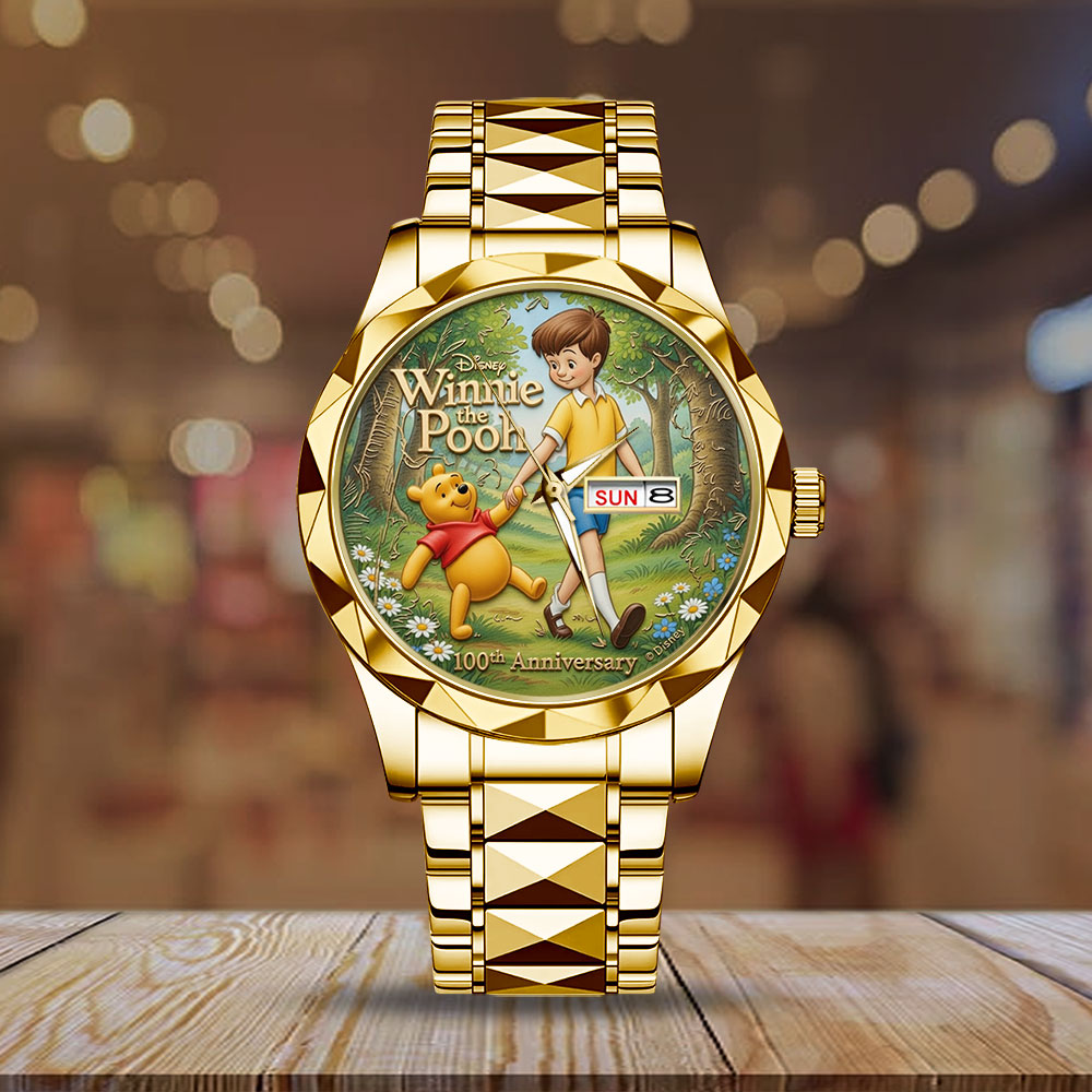 Winnie-the-Pooh 100th Anniversary Alloy Luxury Quartz Watch – TMTHU4024