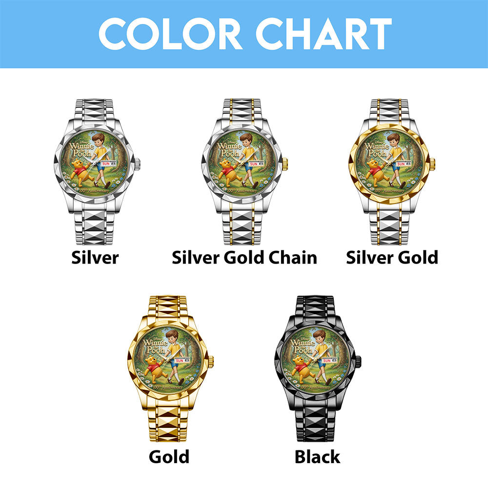 Winnie-the-Pooh 100th Anniversary Alloy Luxury Quartz Watch – TMTHU4024