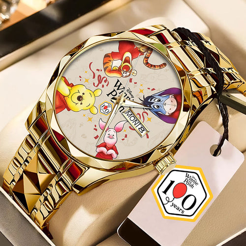Winnie-the-Pooh 100th Anniversary Alloy Luxury Quartz Watch – TMTHU7890