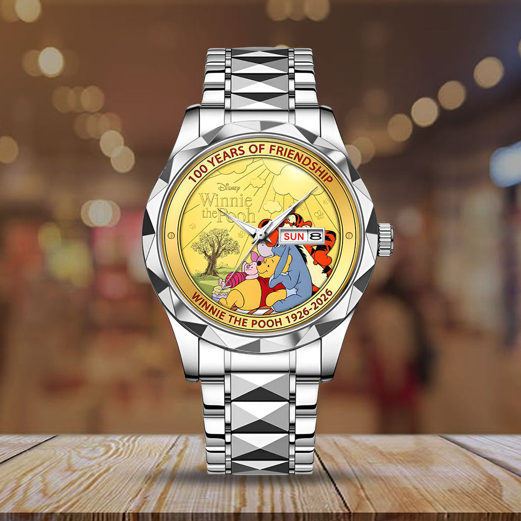 Winnie-the-Pooh 100th Anniversary Alloy Luxury Quartz Watch – HOATT15702
