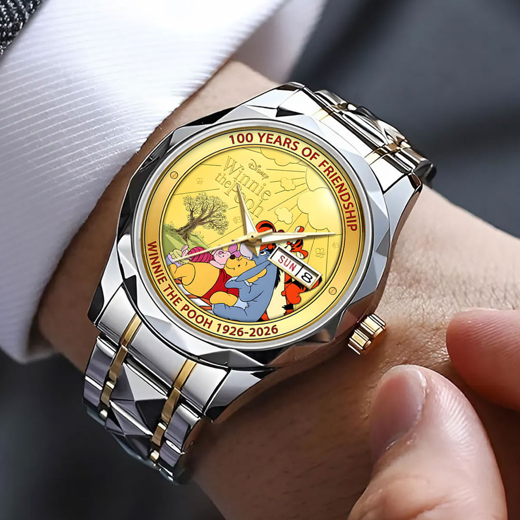 Winnie-the-Pooh 100th Anniversary Alloy Luxury Quartz Watch – HOATT15702