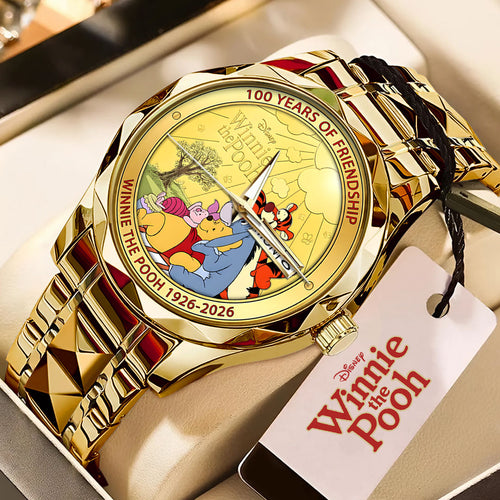 Winnie-the-Pooh 100th Anniversary Alloy Luxury Quartz Watch – HOATT15702