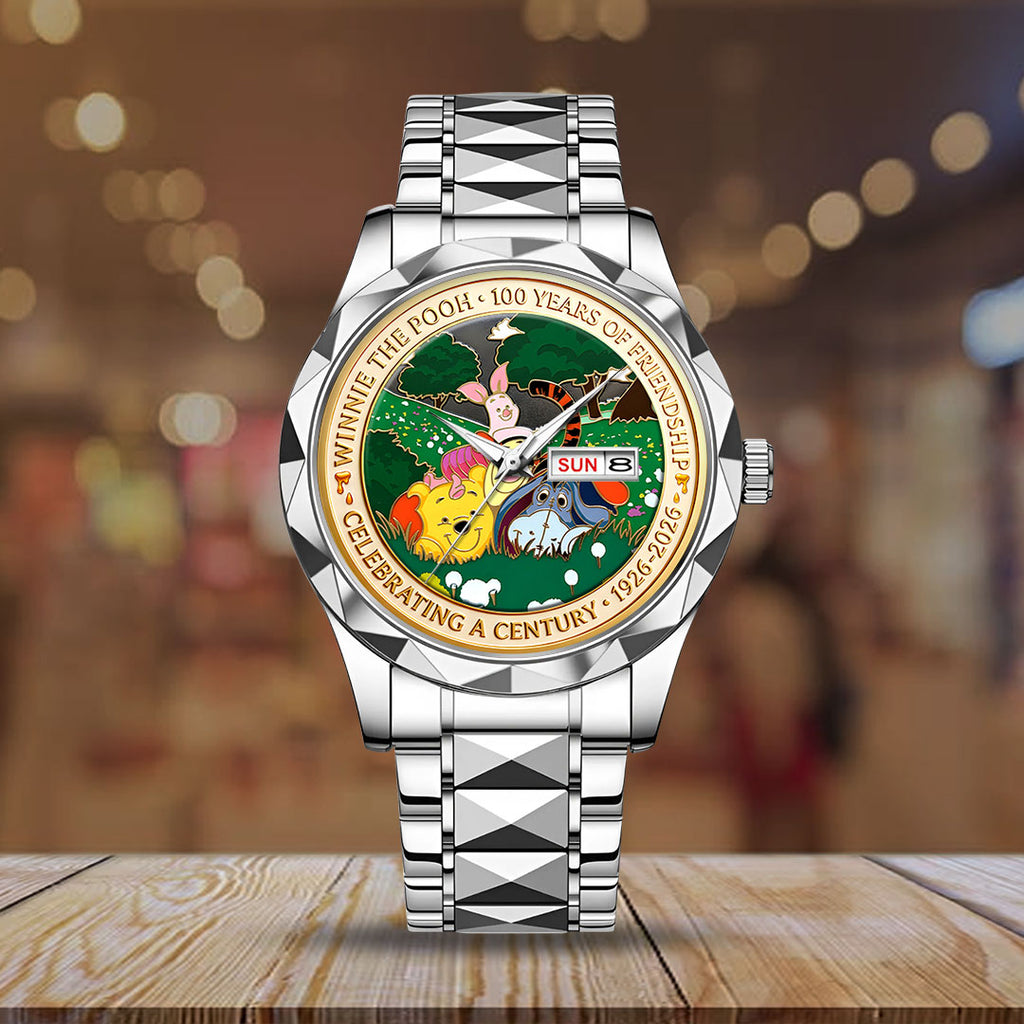Winnie-the-Pooh 100th Anniversary Alloy Luxury Quartz Watch – HOATT15703