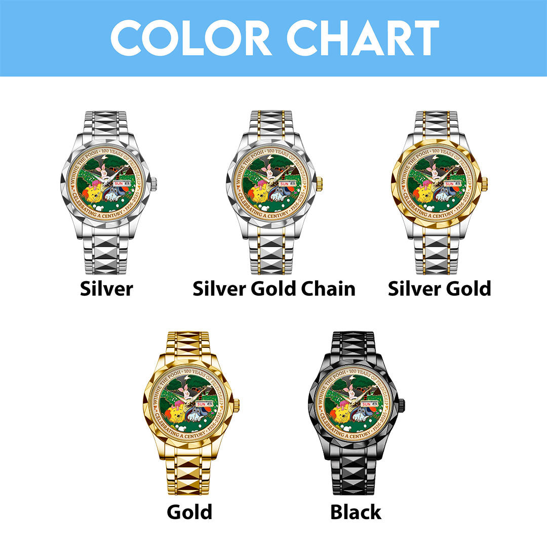 Winnie-the-Pooh 100th Anniversary Alloy Luxury Quartz Watch – HOATT15703