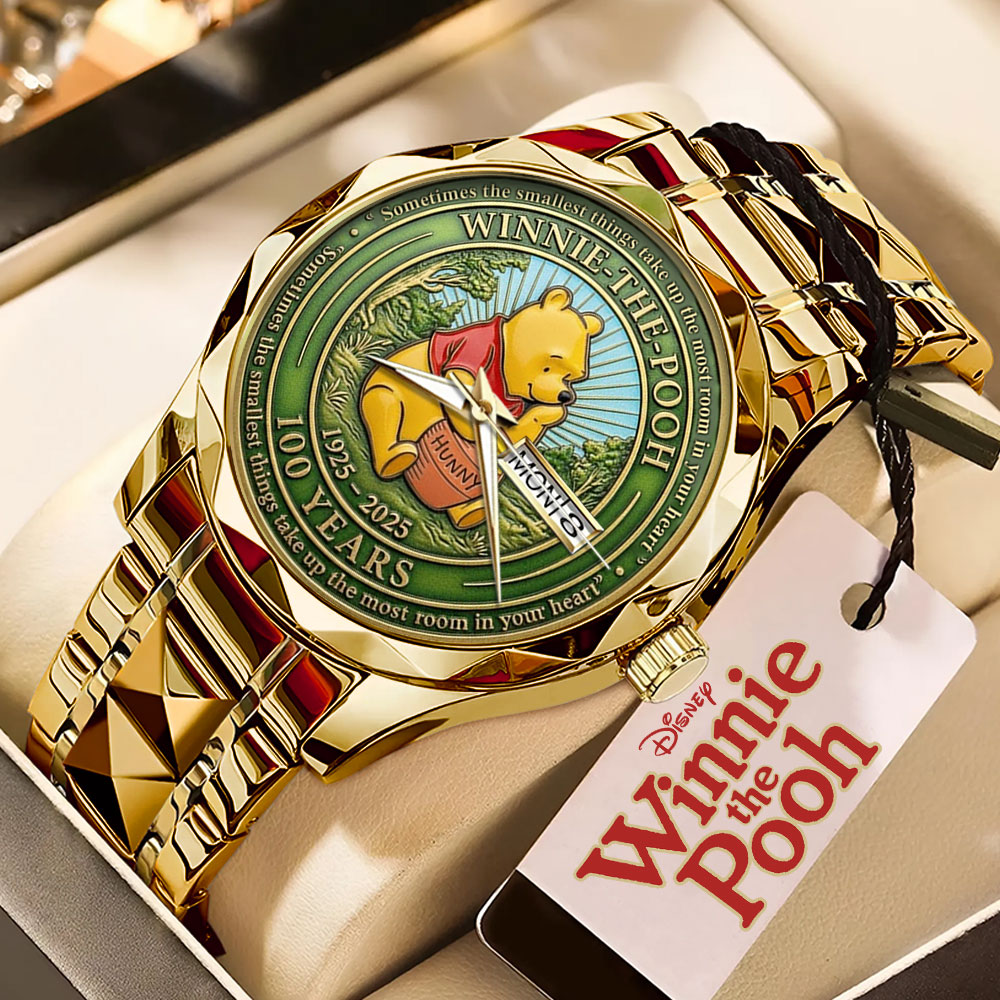 Winnie-the-Pooh 100th Anniversary Alloy Luxury Quartz Watch – MAITM14260
