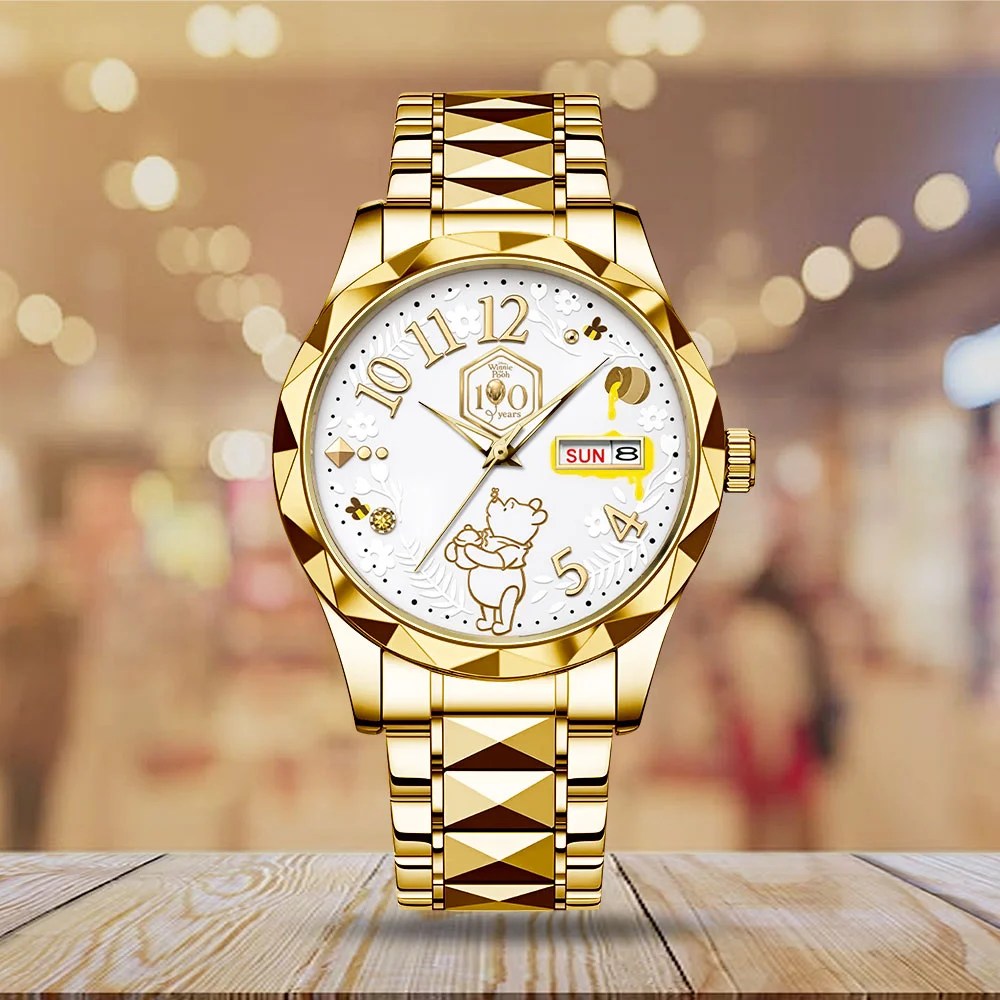 Winnie-the-Pooh 100th Anniversary Alloy Luxury Quartz Watch – MAITM15380
