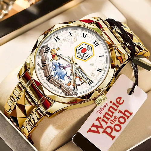 Winnie-the-Pooh 100th Anniversary Alloy Luxury Quartz Watch – MAITM15382