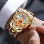 Winnie-the-Pooh 100th Anniversary Alloy Luxury Quartz Watch – TMTHU9064