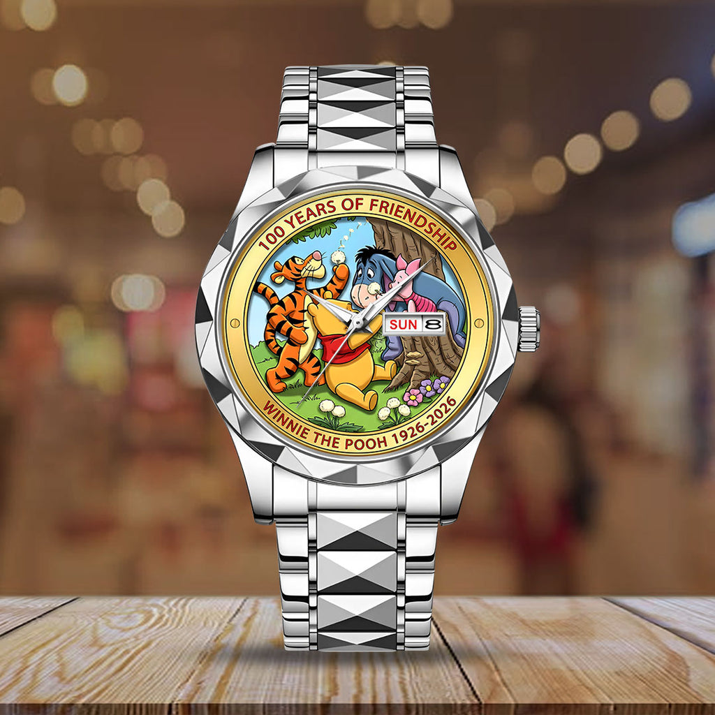 Winnie-the-Pooh 100th Anniversary Alloy Luxury Quartz Watch – HOATT15509