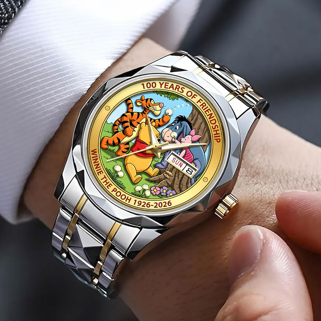 Winnie-the-Pooh 100th Anniversary Alloy Luxury Quartz Watch – HOATT15509