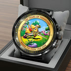 Winnie-the-Pooh 100th Anniversary Black Stainless Steel Watch – HOATT15635