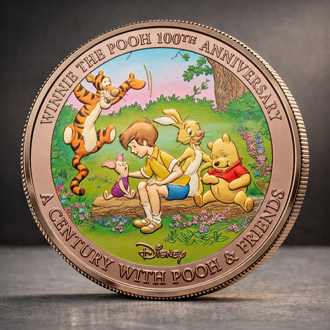 Winnie-the-Pooh 100th Anniversary Commemorative Coin – TMTHU4775
