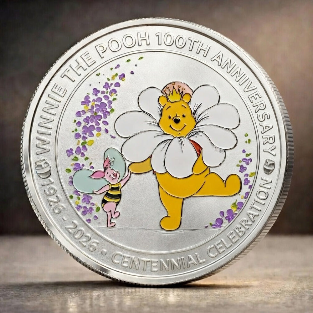 Winnie-the-Pooh 100th Anniversary Commemorative Coin – GNE5583