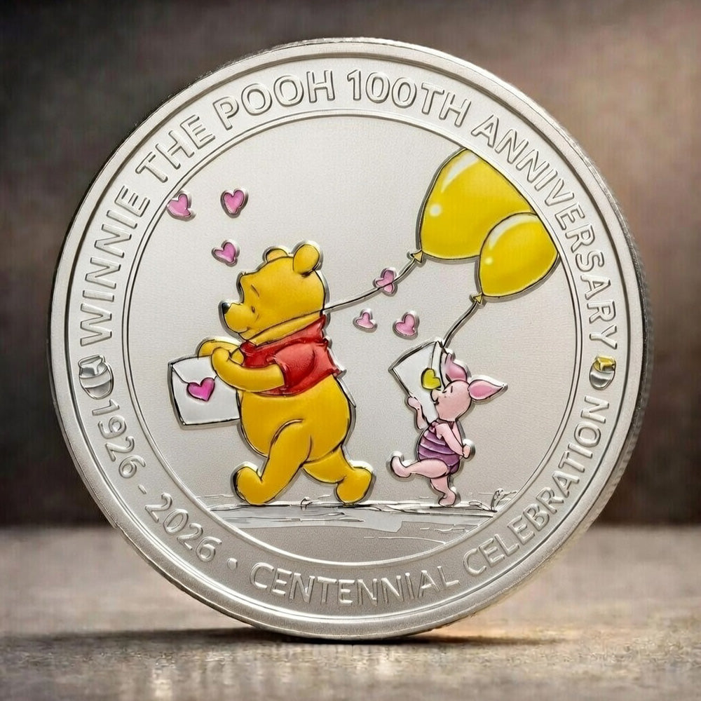 Winnie-the-Pooh 100th Anniversary Commemorative Coin – GNE5584