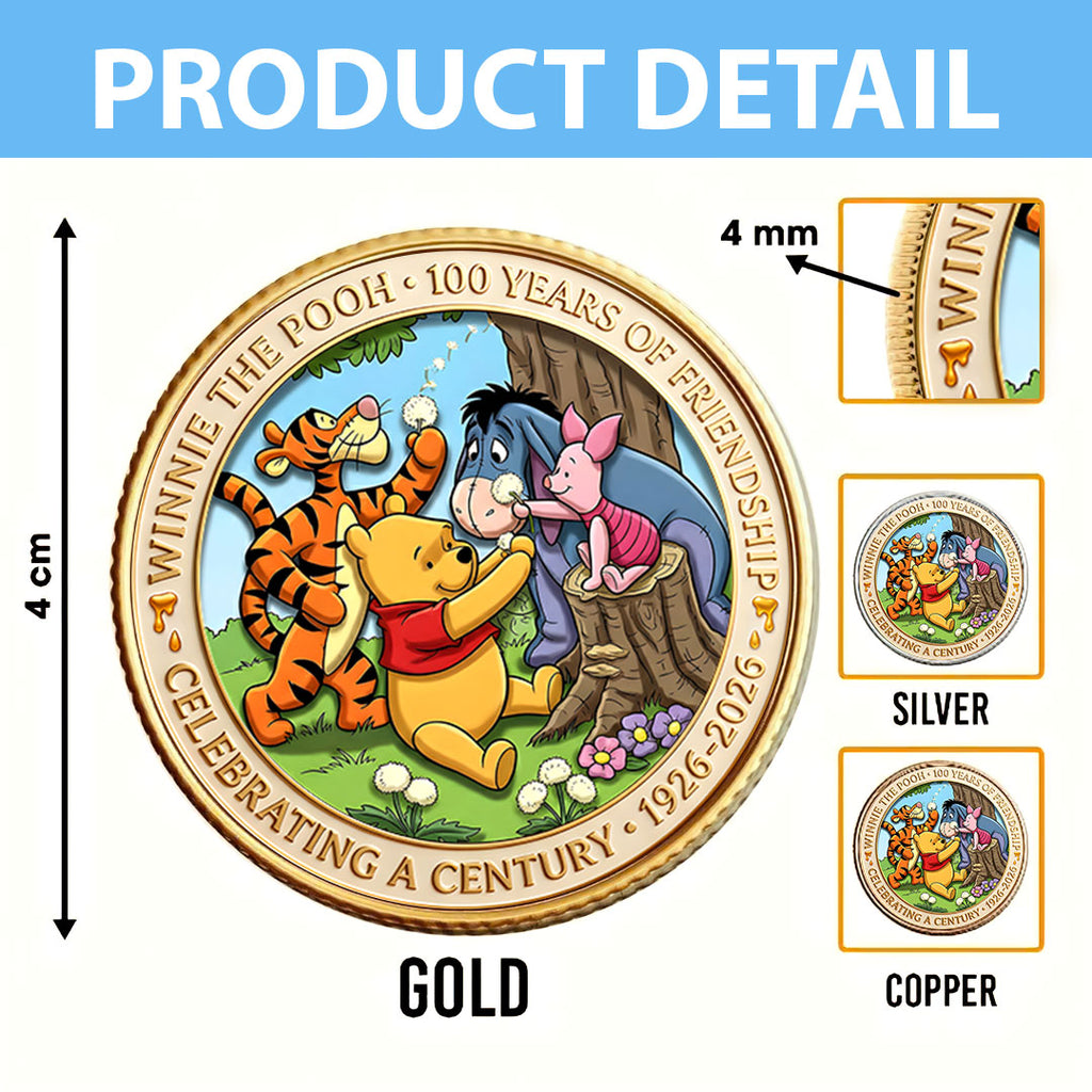 Winnie-the-Pooh 100th Anniversary Commemorative Coin – HOATT16608