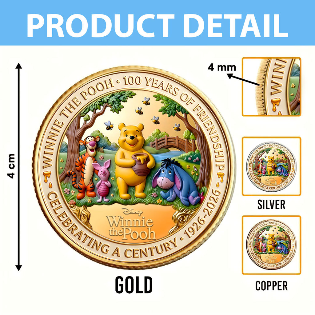 Winnie-the-Pooh 100th Anniversary Commemorative Coin – HOATT16675